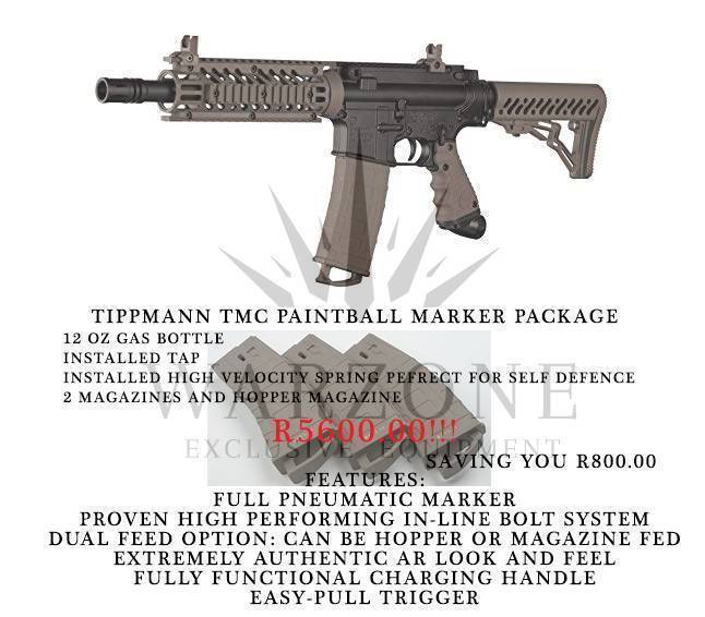 Tippmann TMC Paintball Marker Package - Image 2