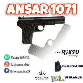 ANSAR 1071 (NORINKO STAR REPLICA) blank gun