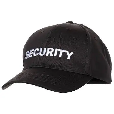Security Embroidered Budget Cap - Image 2