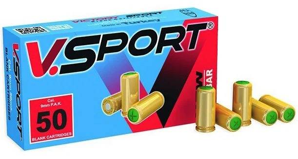 Victory Sport 9mm P.A.K Blank Cartridges - Image 2