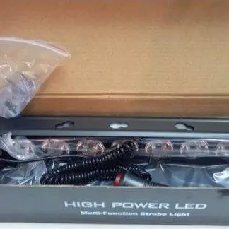 HIGH POWER LED 9 LIGHT "all in one" MULTI-FUNCTION STROBE LIGHT"WHITE"
