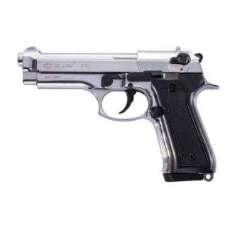 BLOW F92 Chrome 9mm P.A.K. (GUN ONLY)
