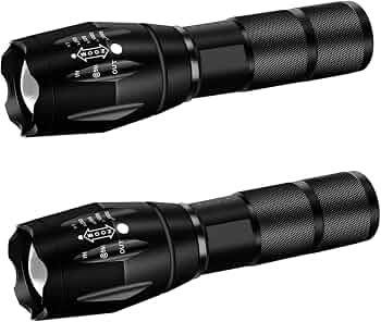 Military Tactical Torch - Shockproof And Waterproof