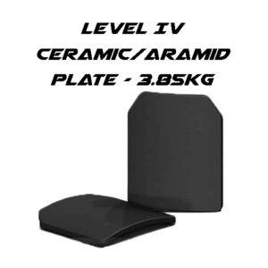 GRP Ceramic Aramid Plate - Level IV