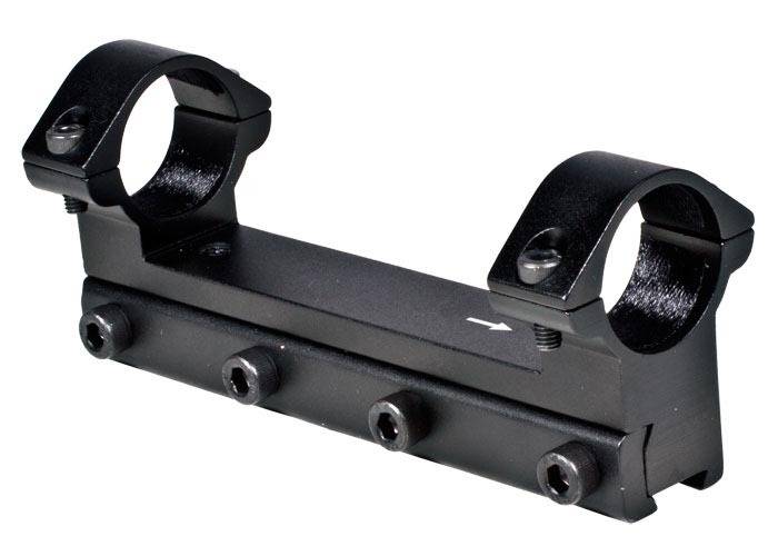 One-piece air rifle dovetail scope mount