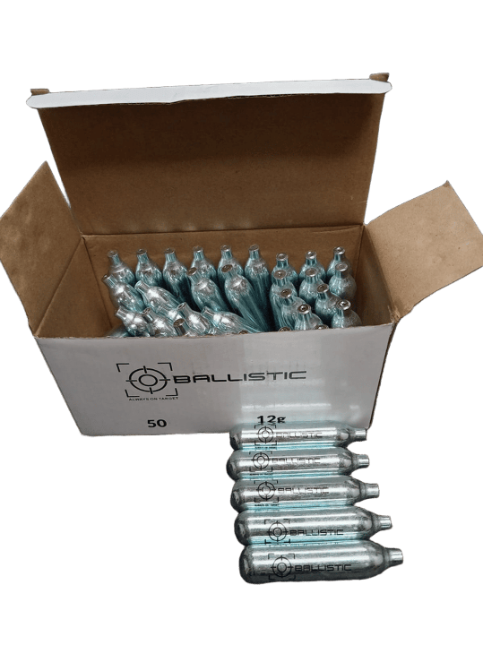 12-gram CO2 bottles
